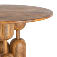 Table ronde Legno en manguier massif - vue 6 | Square Paris